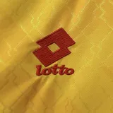 1995/1996 ACM Away Yellow Retro Soccer Jersey