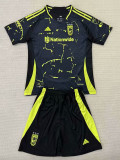 25/26 Columbus Crew Away Kids Soccer Jersey(带章）