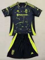 25/26 Columbus Crew Away Kids Soccer Jersey(带章）