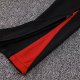 24/25 PSG Black&Red Collar Half Pull Tracksuit  (半拉链)
