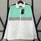 2024 New Nk White Green Windbreaker(白绿）