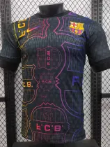 25/26 BAR F. C.B Commemorative Edition Black Player Version Soccer Jersey