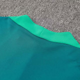 24/25  Portugal Green Kids  Half Pull Tracksuit  (童装)(半拉链)