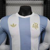 24/25 Argentina 50th Anniversary Edition Long Sleeve Player Version Soccer Jersey