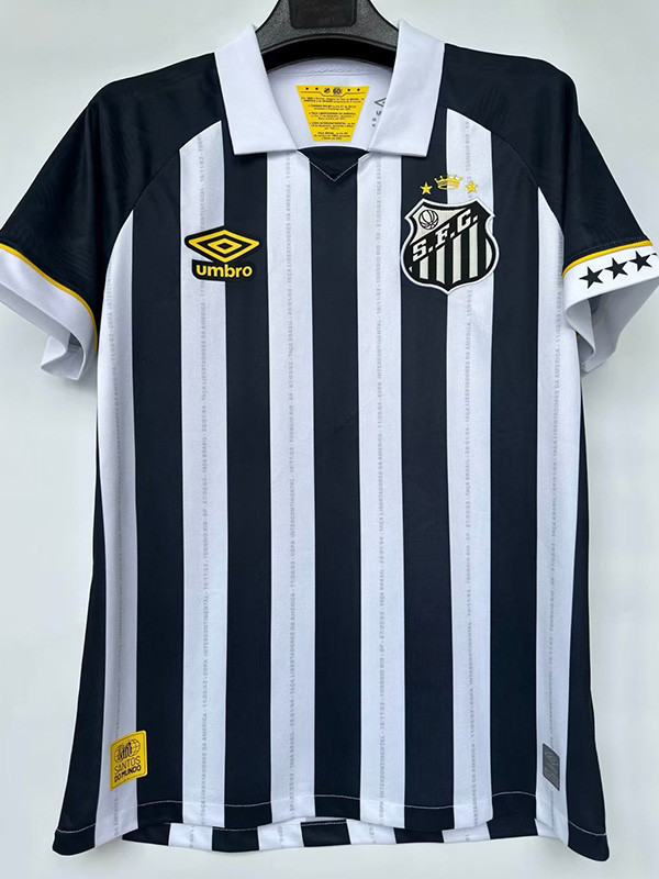 23/24 Santos FC Away 1:1 Fans Soccer Jersey (无广告版)