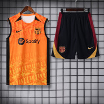 24/25  BAR Orange Tank top and shorts suit (橙色）