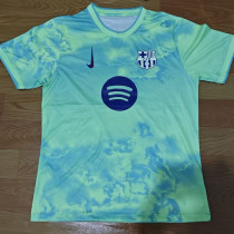 24/25 BAR Sky Blue Special Edition Fans Soccer Jersey(大胸花）