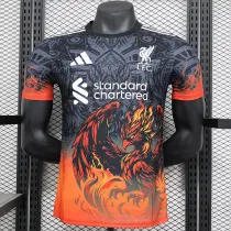 24/25 LIV Orange Black Special Edition  Player Version Soccer Jersey