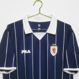 2002 Scotland Home Retro Soccer Jersey