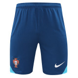 24/25 Portugal Blue Training Short Suit
