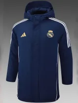 24/25 RMA Royal Blue Hooded Cotton Coat (金标)帽棉衣