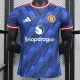 25/26 Man Utd Blue Special Edition Player Version Soccer Jersey(圆领）