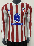 25/26  ATM Home  Player Version Long Sleeve Soccer Jersey
