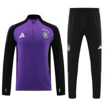 24/25  Germany Purple  Half Pull Tracksuit  (半拉链)