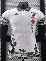 24/25 Japan White Spring River Boating Player Version Soccer Jersey