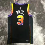 22/23 SUNS PAUL #3 Black Top Quality Hot Pressing NBA Jersey (Trapeze Edition)