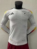 2024 Germany Home  Long Sleeve  Player Version Soccer Jersey(长袖球员)