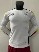 2024 Germany Home  Long Sleeve  Player Version Soccer Jersey(长袖球员)