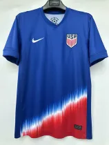 24/25 USA Blue Away 1：1 Fans Soccer Jersey