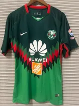 2018 Club America Green Retro Soccer Jersey