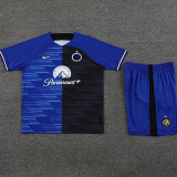 24/25 INT blue-black Training Short Suit