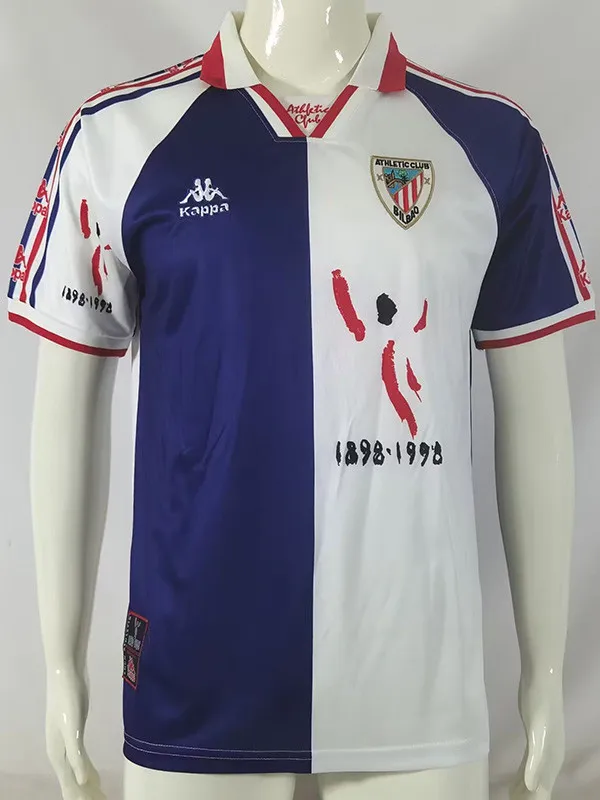 1997/1998 Bilbao Away Retro Soccer Jersey