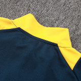 24/25 RMA Royal Blue Pants Jacket Tracksuit(黄袖）