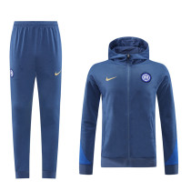 24/25 INT Light Blue Hoodie  Jacket Tracksuit#01