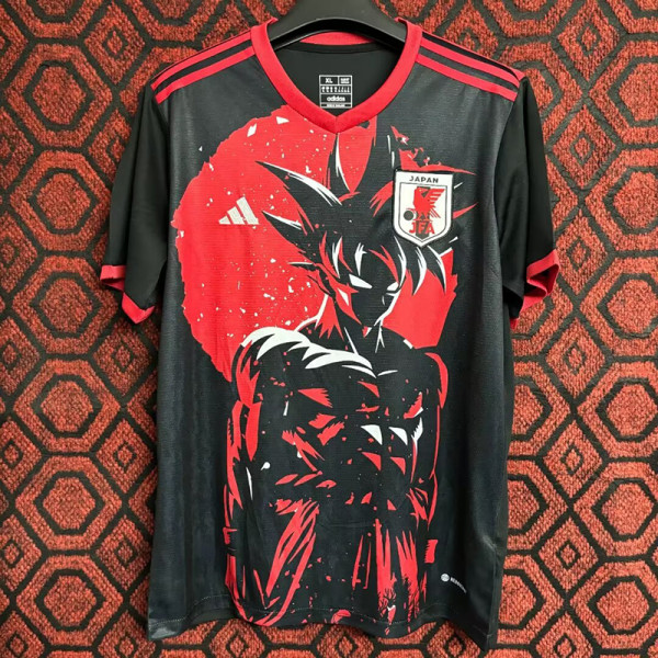 24/25 Japan Red Saiyan Fans Soccer Jersey(红色赛亚人）