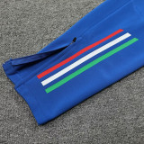 24/25 Italy White &Sky Blue Jacket Tracksuit