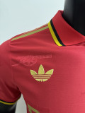 25/26 ARS Collar red Edition Player Version Soccer Jersey(翻领）
