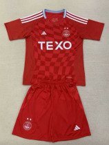 24/25 Aberdeen Home Kids Soccer Jersey