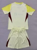 25/26 Los Angeles Light Yellow  Goalkeeper Kids Soccer Jersey