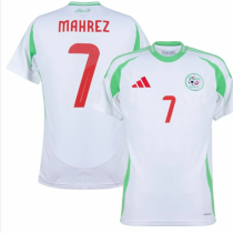 24/25 Algeria Home (MAHREZ#7) Fans Soccer Jersey(带7号MAHREZ字)(无星）