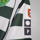 2001/2002 Sporting Lisbon Home Retro Soccer Jersey