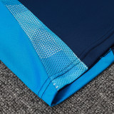 25/26 Flamengo Royal Blue Half Pull Tracksuit  (半拉链)