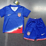 24/25 USA  Away Kids Soccer Jersey