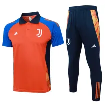 24/25 JUV Orange Polo Collar Pants Set(C1108)