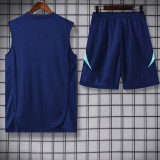 25/26 Flamengo Royal Blue Tank top and shorts suit