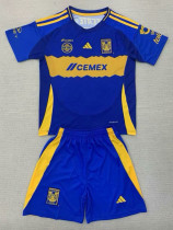 24/25 Tigres UANL Away Kids Soccer Jersey
