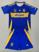 24/25 Tigres UANL Away Kids Soccer Jersey