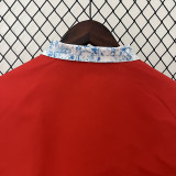 2024 Portugal Red & Grey  Double Sided Windbreaker (双面风衣)