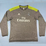 2015/2016 RMA Away Long Sleeve  Retro Soccer Jersey
