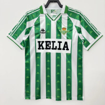 1995/1997 Real Betis Home Retro Soccer Jersey & Advertisement(胸前带广告)