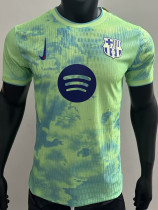 25/26 BAR Light Green Special Edition  Player Version Soccer Jersey