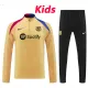 24/25 BAR Mud Khaki Kids Half Pull Tracksuit  (童装、半拉链、)
