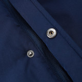 24/25 Bayern Royal Blue Hooded Cotton Coat (红标）帽棉衣