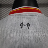 24/25 LIV Away Long Sleeve Player Version Soccer Jersey(长袖）