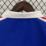 1998 French Retro Blue&White Sided Windbreaker (双面风衣)