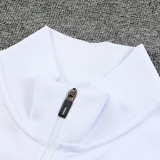 24/25  Germany White & Red and Black Shoulders Jacket Tracksuit （红黑肩）